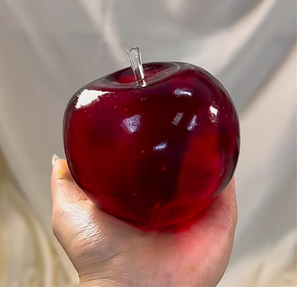 Wine Red Apple  squishy toy