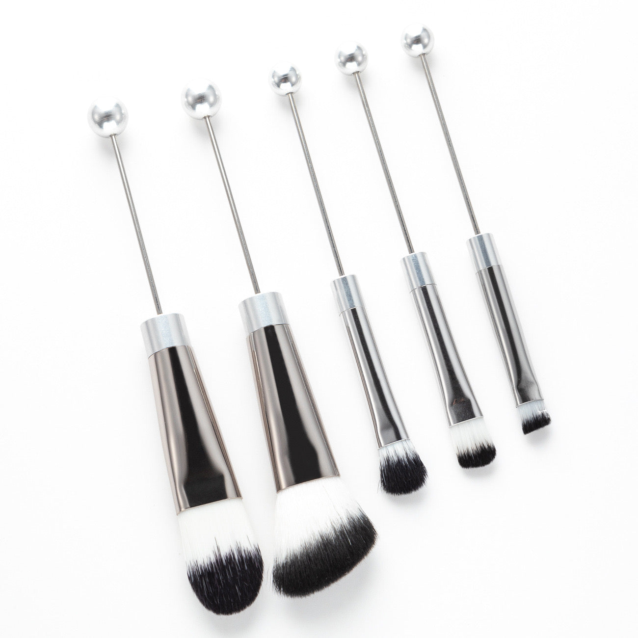 FS0046- 1 Set (5Pieces) Beadable Makeup Brushes