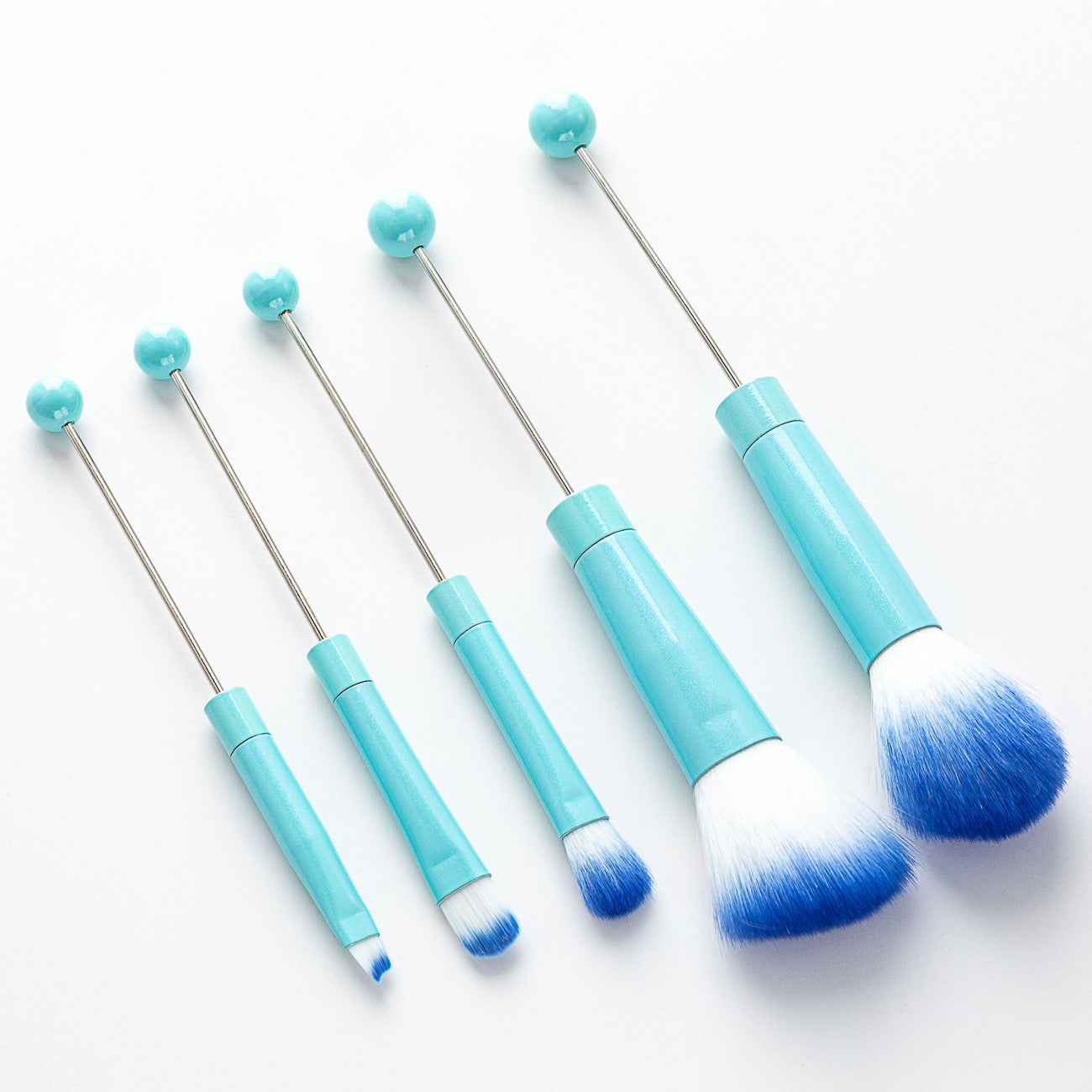 FS0046- 1 Set (5Pieces) Beadable Makeup Brushes