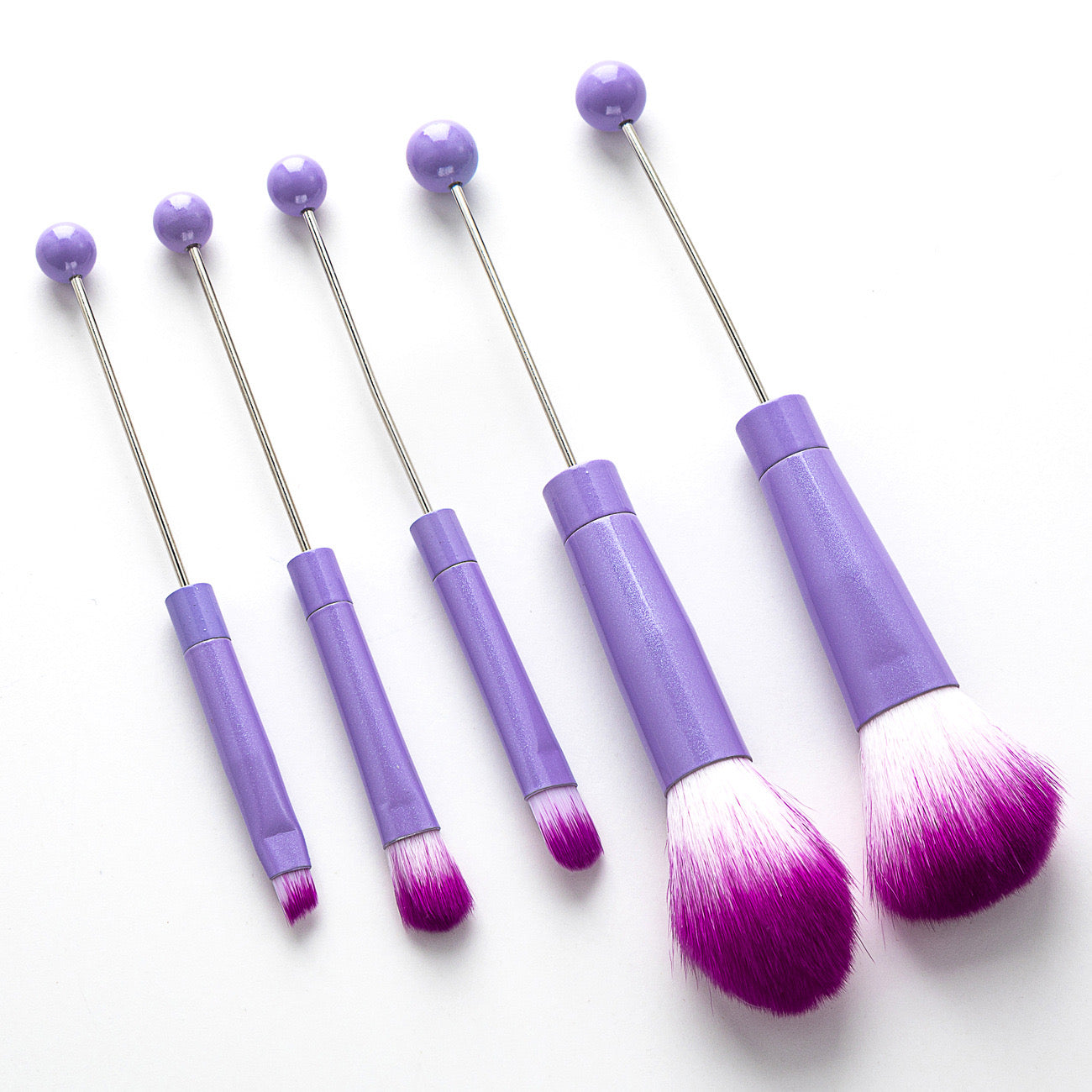 FS0046- 1 Set (5Pieces) Beadable Makeup Brushes