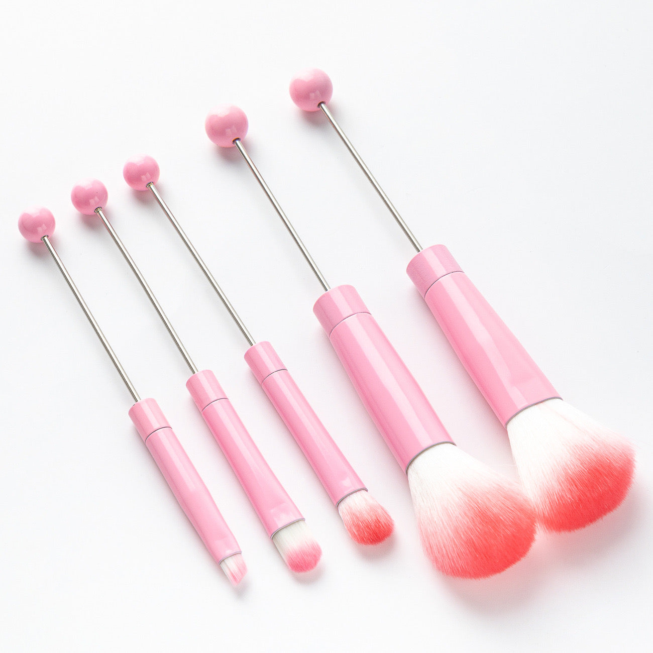 FS0046- 1 Set (5Pieces) Beadable Makeup Brushes