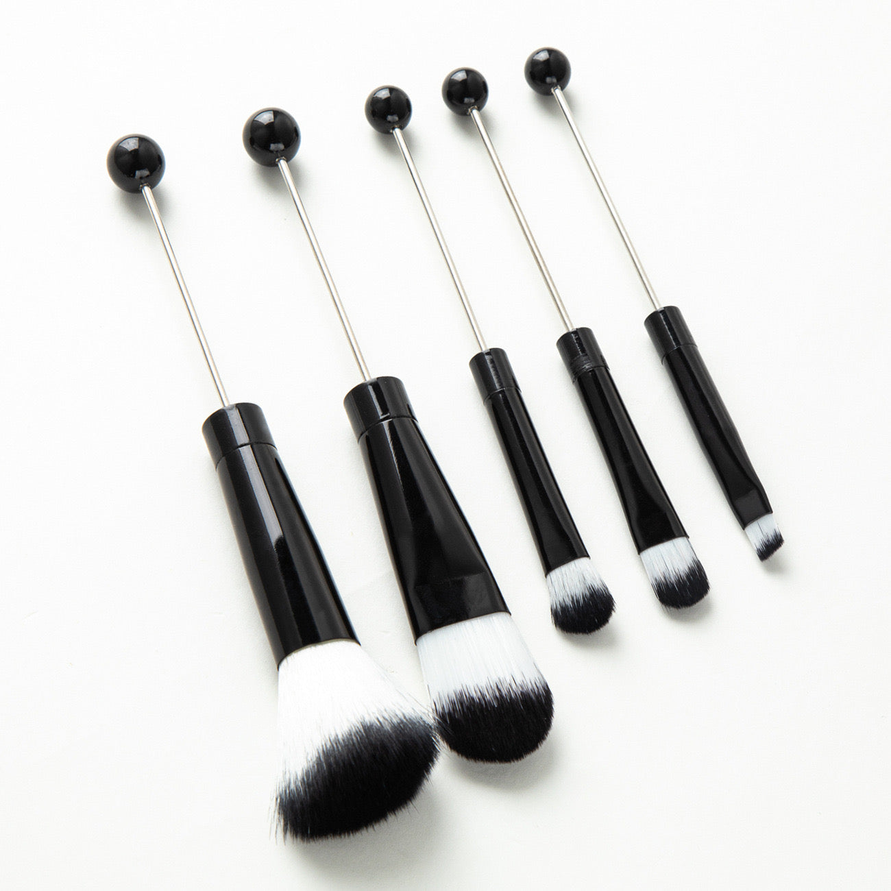 FS0046- 1 Set (5Pieces) Beadable Makeup Brushes