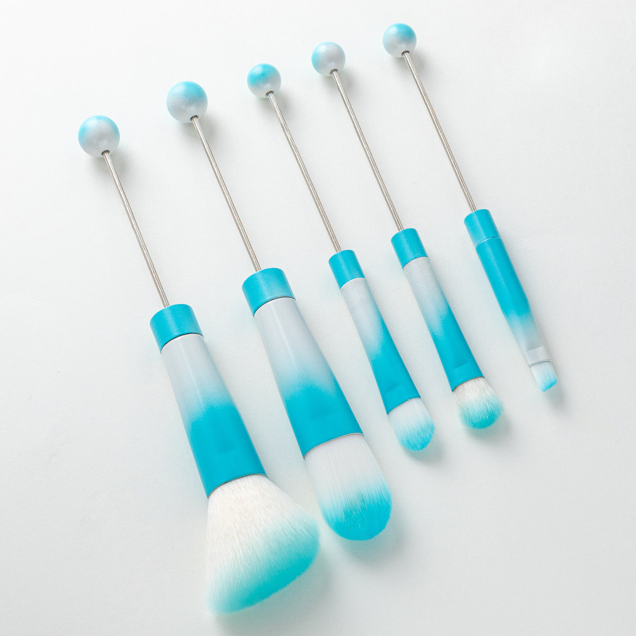 FS0046- 1 Set (5Pieces) Beadable Makeup Brushes