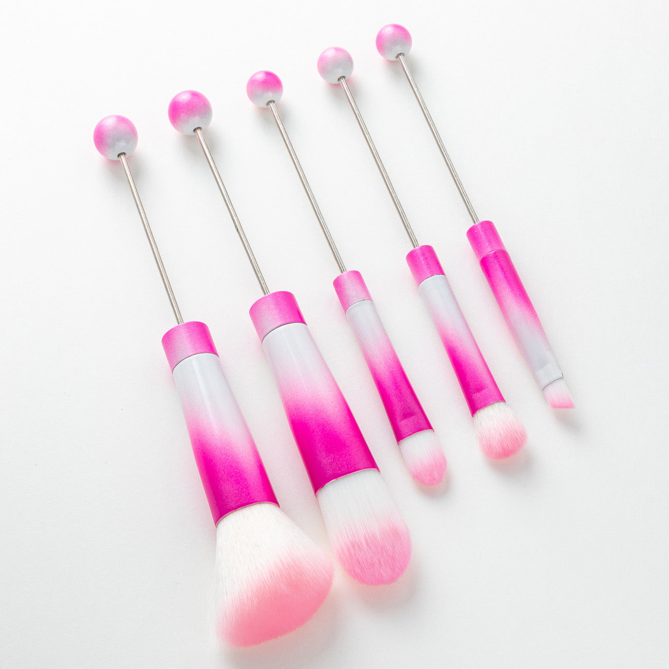 FS0046- 1 Set (5Pieces) Beadable Makeup Brushes
