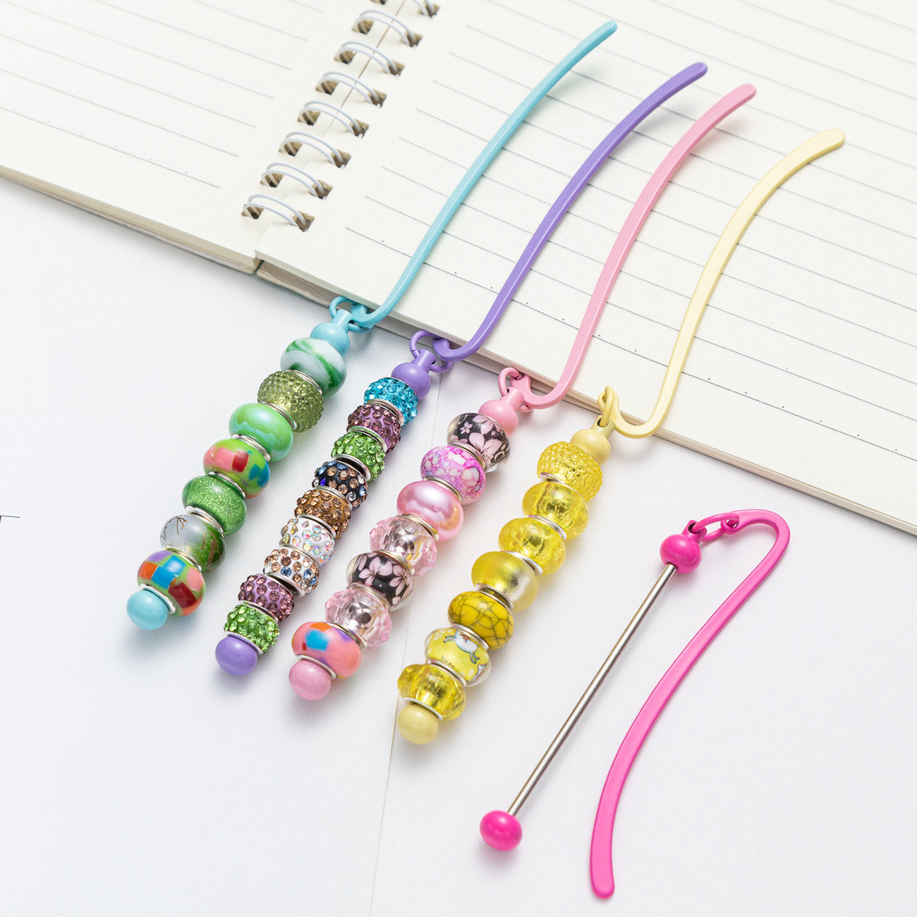 FS1551-Metal DIY Beadable  Bookmarks
