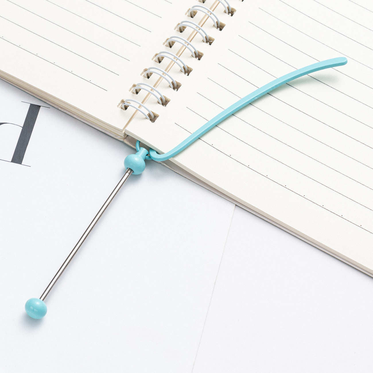 FS1551-Metal DIY Beadable  Bookmarks