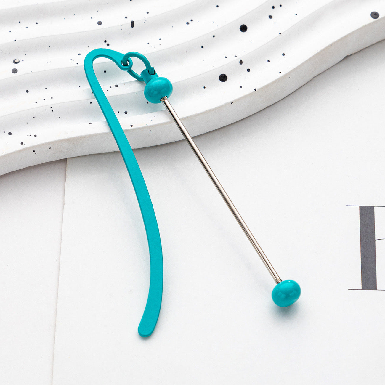 FS1551-Metal DIY Beadable  Bookmarks