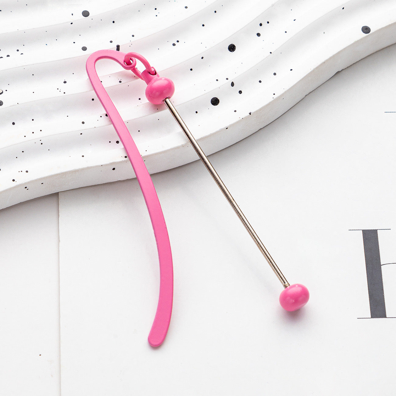FS1551-Metal DIY Beadable  Bookmarks