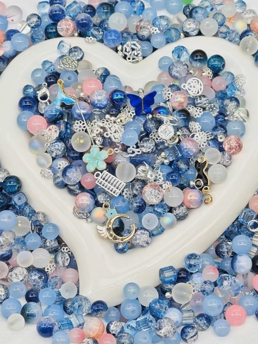 DIY Glass Beads Lucky Bags -- Open in Live