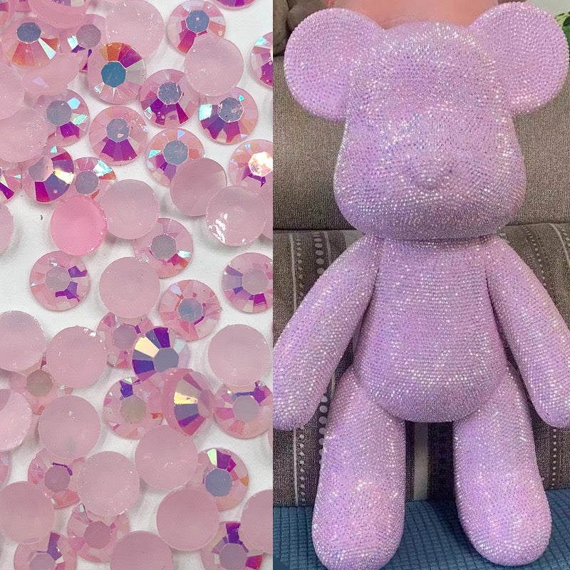 FS1352- 3mm Non Hotfix Jelly Rhinestones Sugar Diamonds For Making Fancy Pens Or Fancy Beads