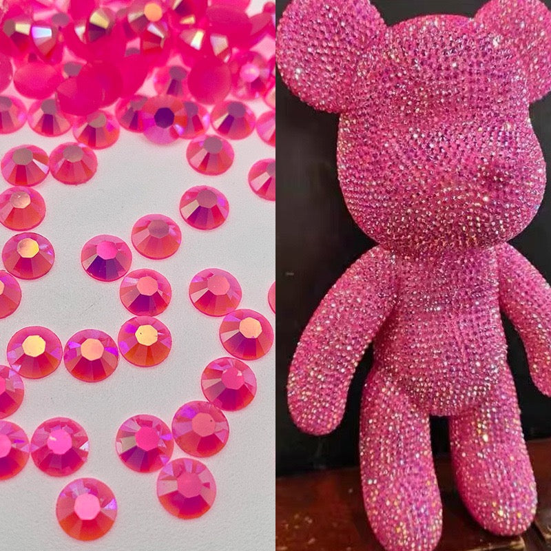 FS1352- 3mm Non Hotfix Jelly Rhinestones Sugar Diamonds For Making Fancy Pens Or Fancy Beads