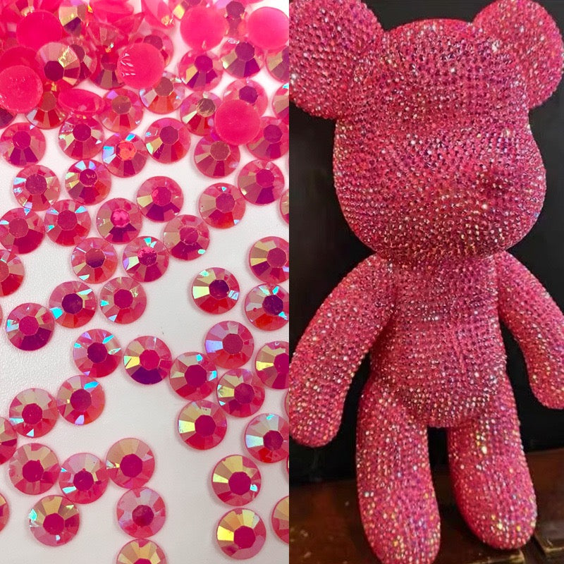 FS1352- 3mm Non Hotfix Jelly Rhinestones Sugar Diamonds For Making Fancy Pens Or Fancy Beads