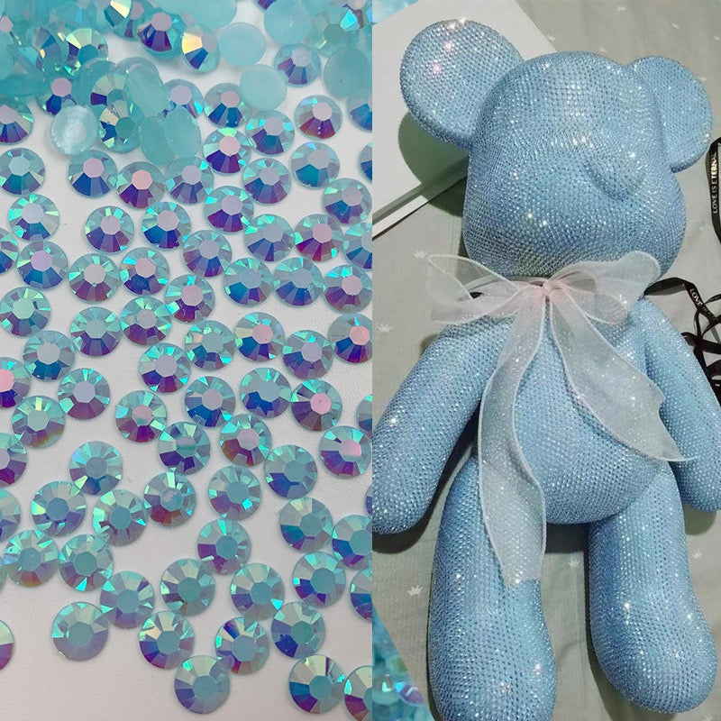 FS1352- 3mm Non Hotfix Jelly Rhinestones Sugar Diamonds For Making Fancy Pens Or Fancy Beads