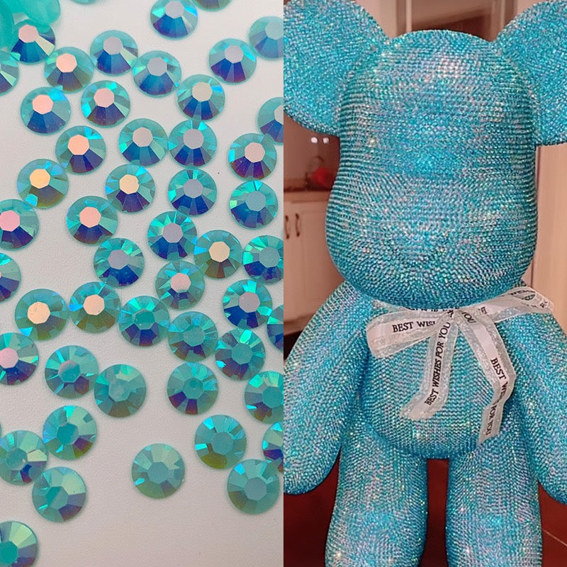 FS1352- 3mm Non Hotfix Jelly Rhinestones Sugar Diamonds For Making Fancy Pens Or Fancy Beads