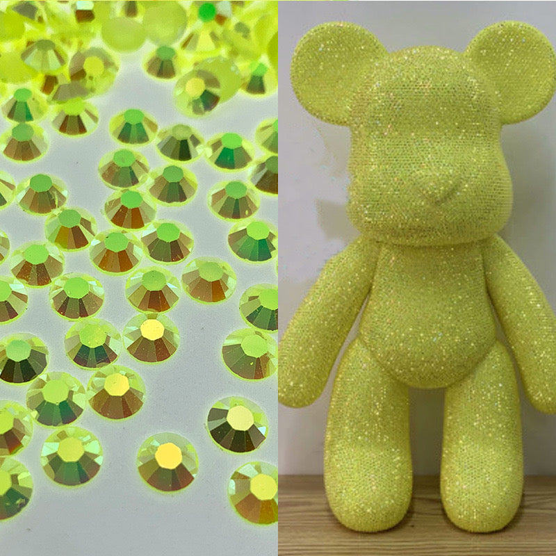FS1352- 3mm Non Hotfix Jelly Rhinestones Sugar Diamonds For Making Fancy Pens Or Fancy Beads