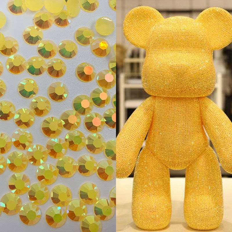 FS1352- 3mm Non Hotfix Jelly Rhinestones Sugar Diamonds For Making Fancy Pens Or Fancy Beads