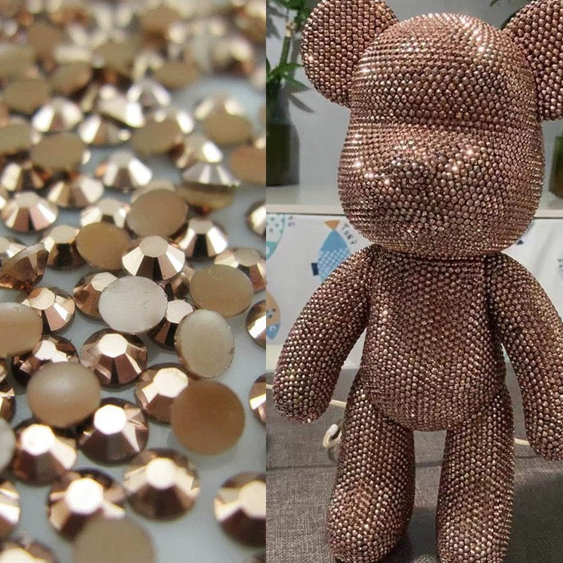 FS1352- 3mm Non Hotfix Jelly Rhinestones Sugar Diamonds For Making Fancy Pens Or Fancy Beads
