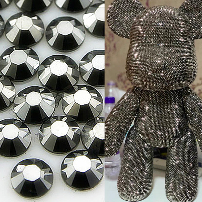 FS1352- 3mm Non Hotfix Jelly Rhinestones Sugar Diamonds For Making Fancy Pens Or Fancy Beads