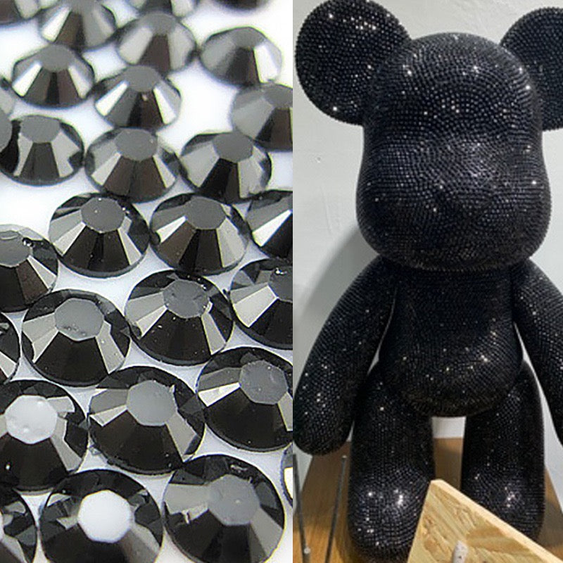 FS1352- 3mm Non Hotfix Jelly Rhinestones Sugar Diamonds For Making Fancy Pens Or Fancy Beads