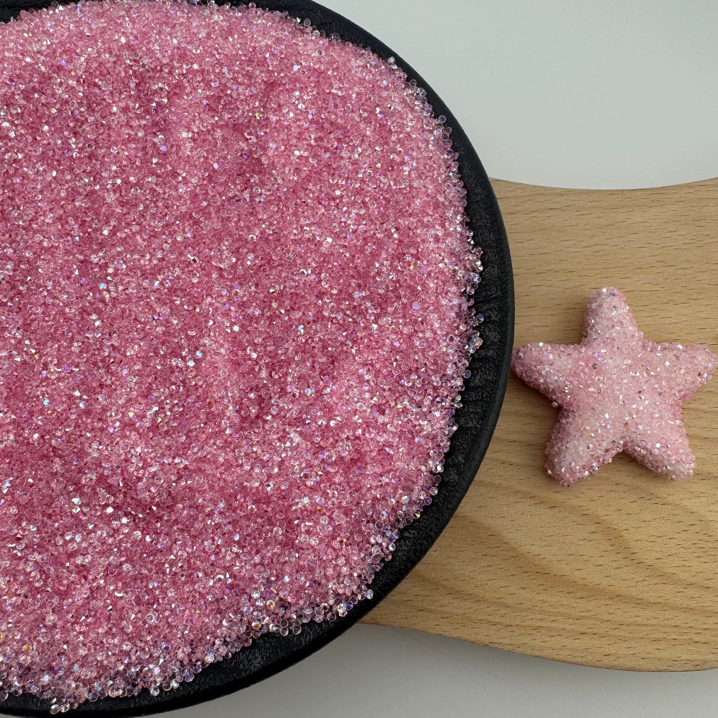 FS1441- AB Sugar Crystal Diamonds (1.5mm Size) For Making Sugar Beads and Sugar Pens