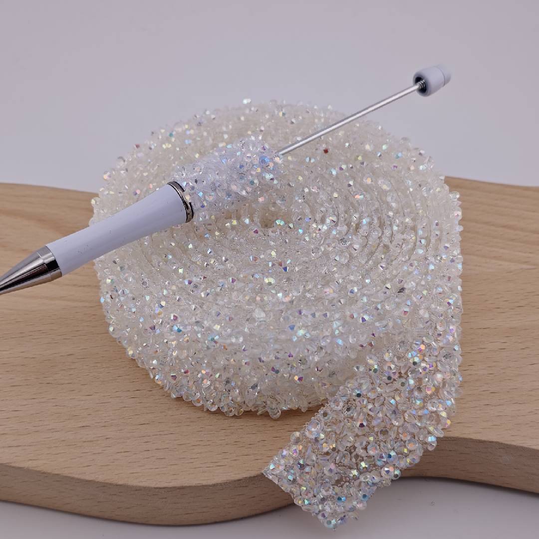 FS0986- 27MM Width Rhinestones Diamonds Pen Wraps 2.7CM