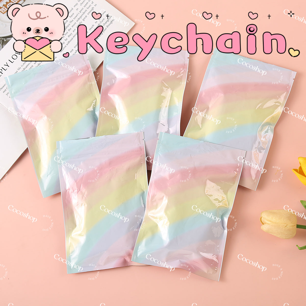 Key Chain Lucky Bags -- Open in Live -- Phone / Bag / Cup Chain