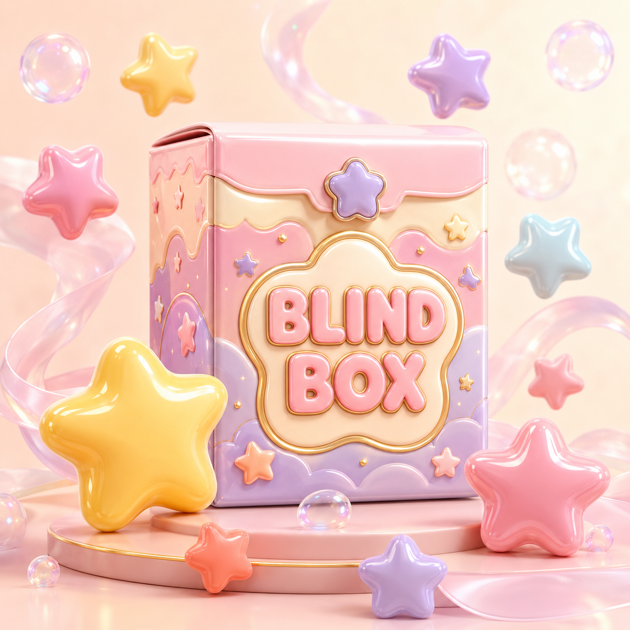（Worth It & Fun）Handmade Stress ball Relief Squishy Blind Bag