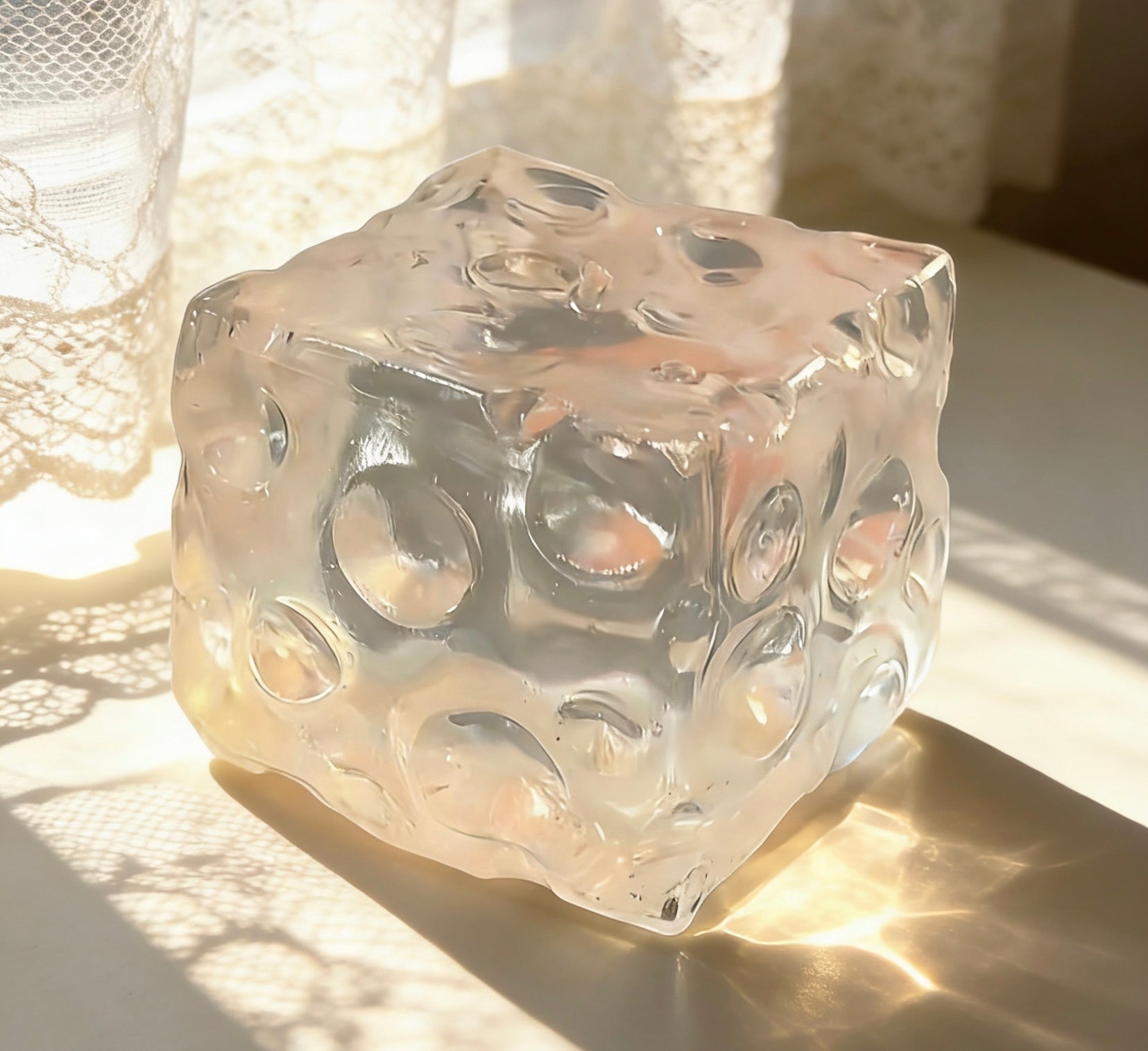 Jumbo Cheese Block Handmade Ball  Squishy toy