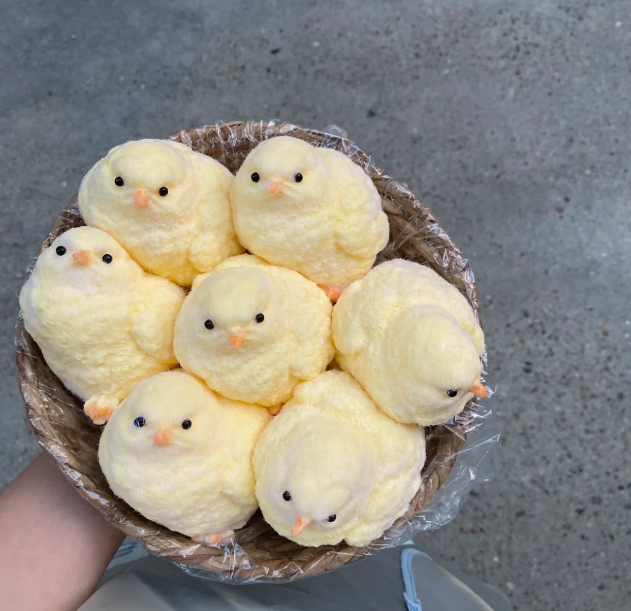 Flocked Chicken ✨squishy toy
