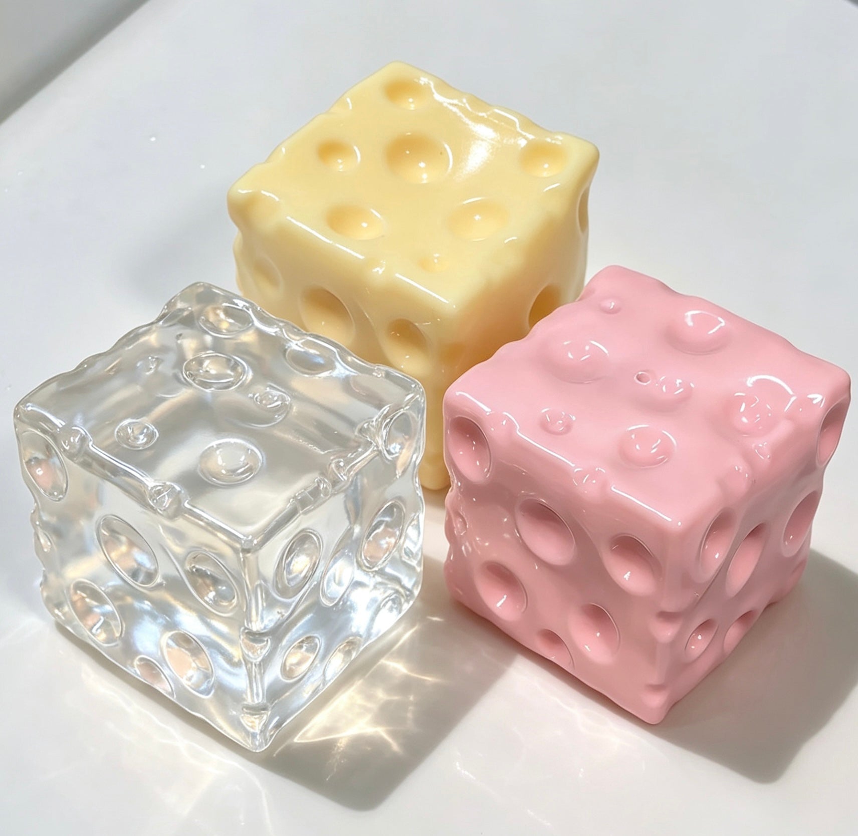 Jumbo Cheese Block Handmade Ball  Squishy toy