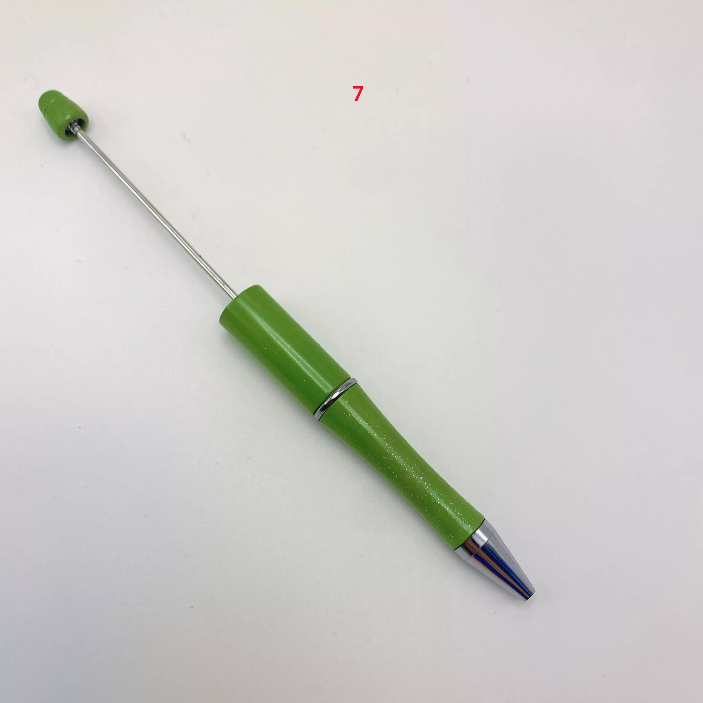 FS2342-10 Pieces Solid Color Plastic beadable Pens