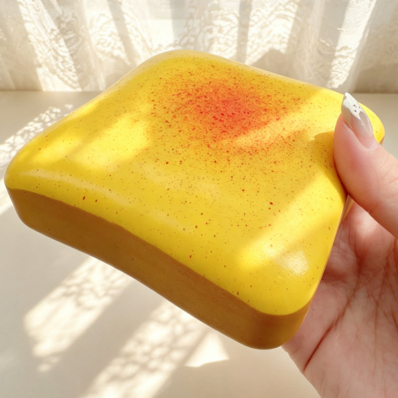Square Toast Slow-Rise  Squishy toy