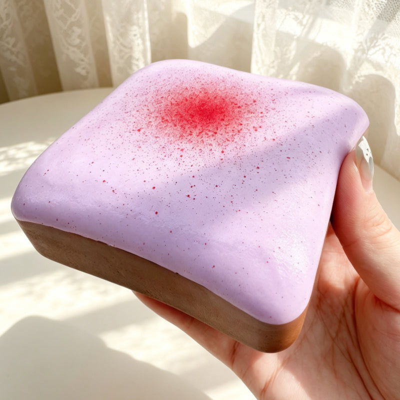 Square Toast Slow-Rise  Squishy toy