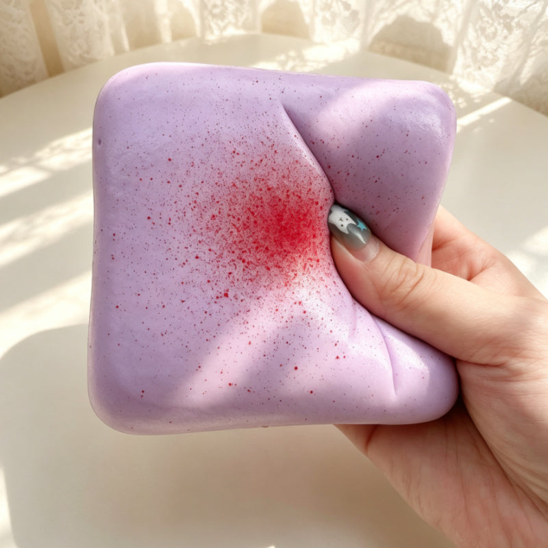 Square Toast Slow-Rise  Squishy toy