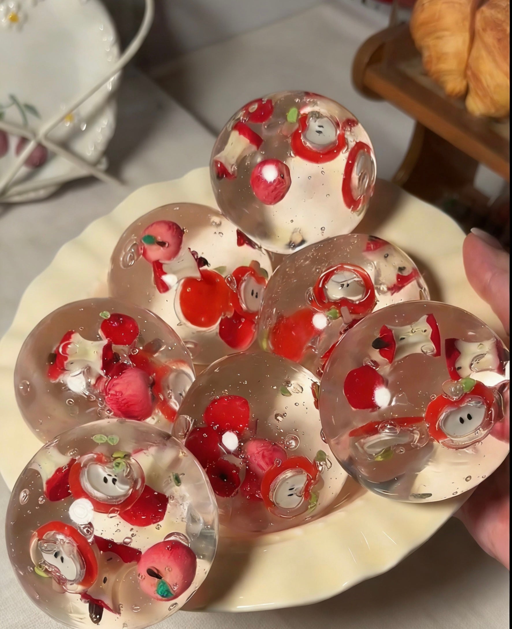 Apple Pie Party Handmade Ball ruirui squishy toy