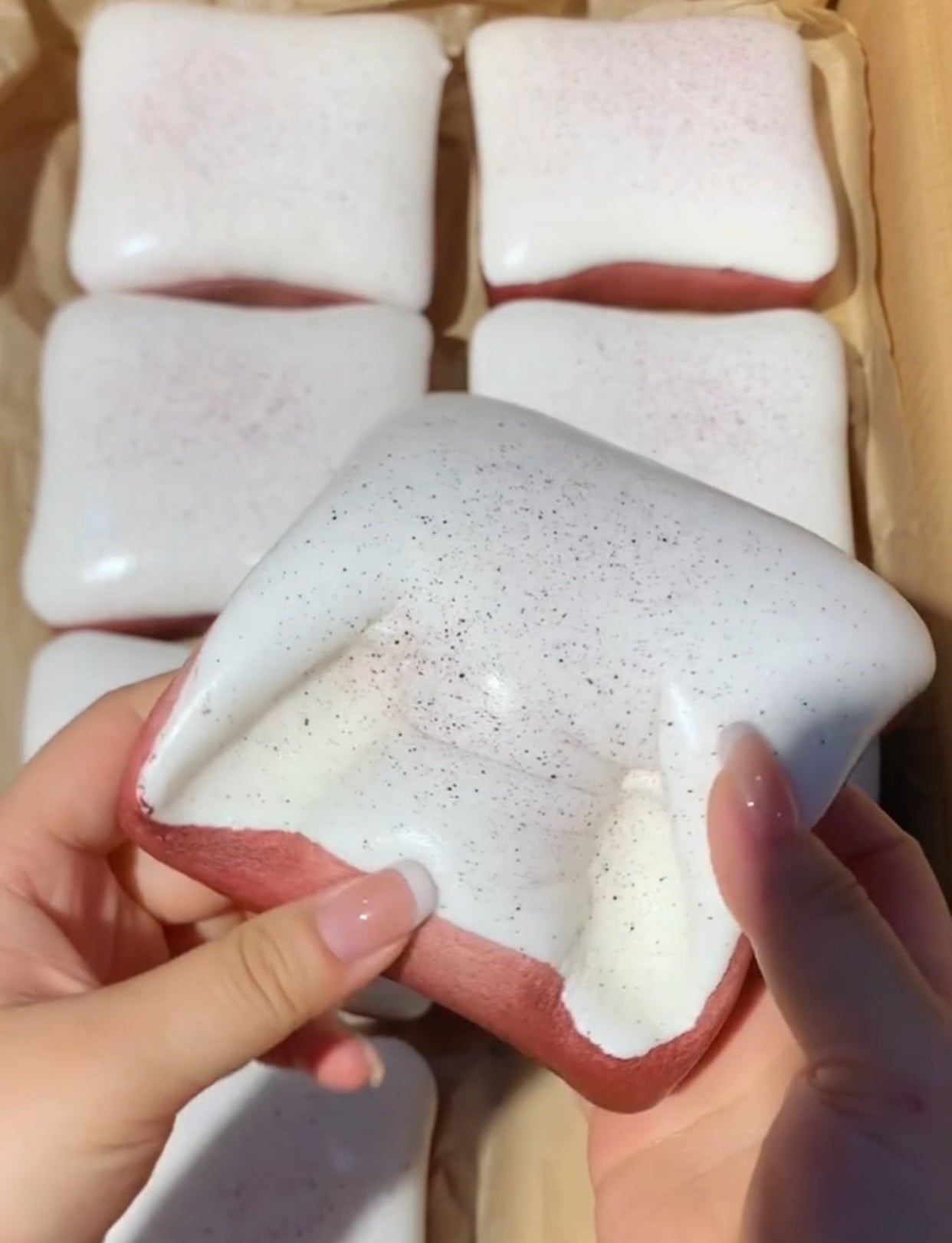 strawberry toast Slow-Rise  squishy toy