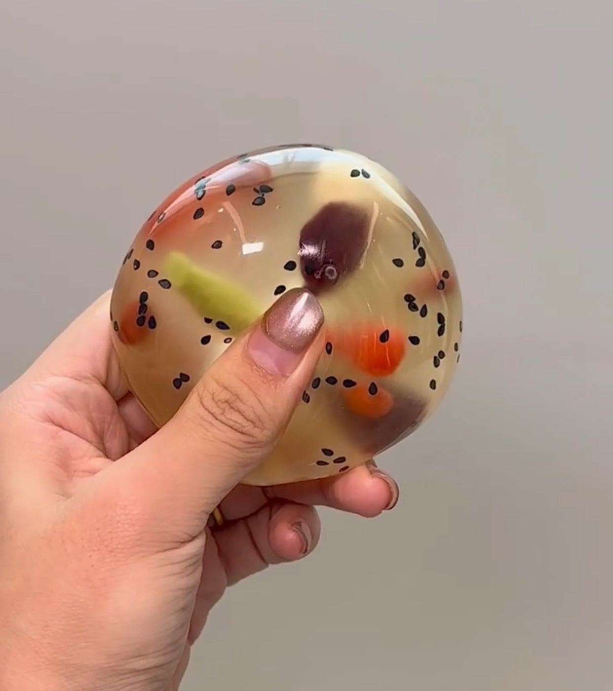 Nutty Mochi Handmade ball  Squishy toy