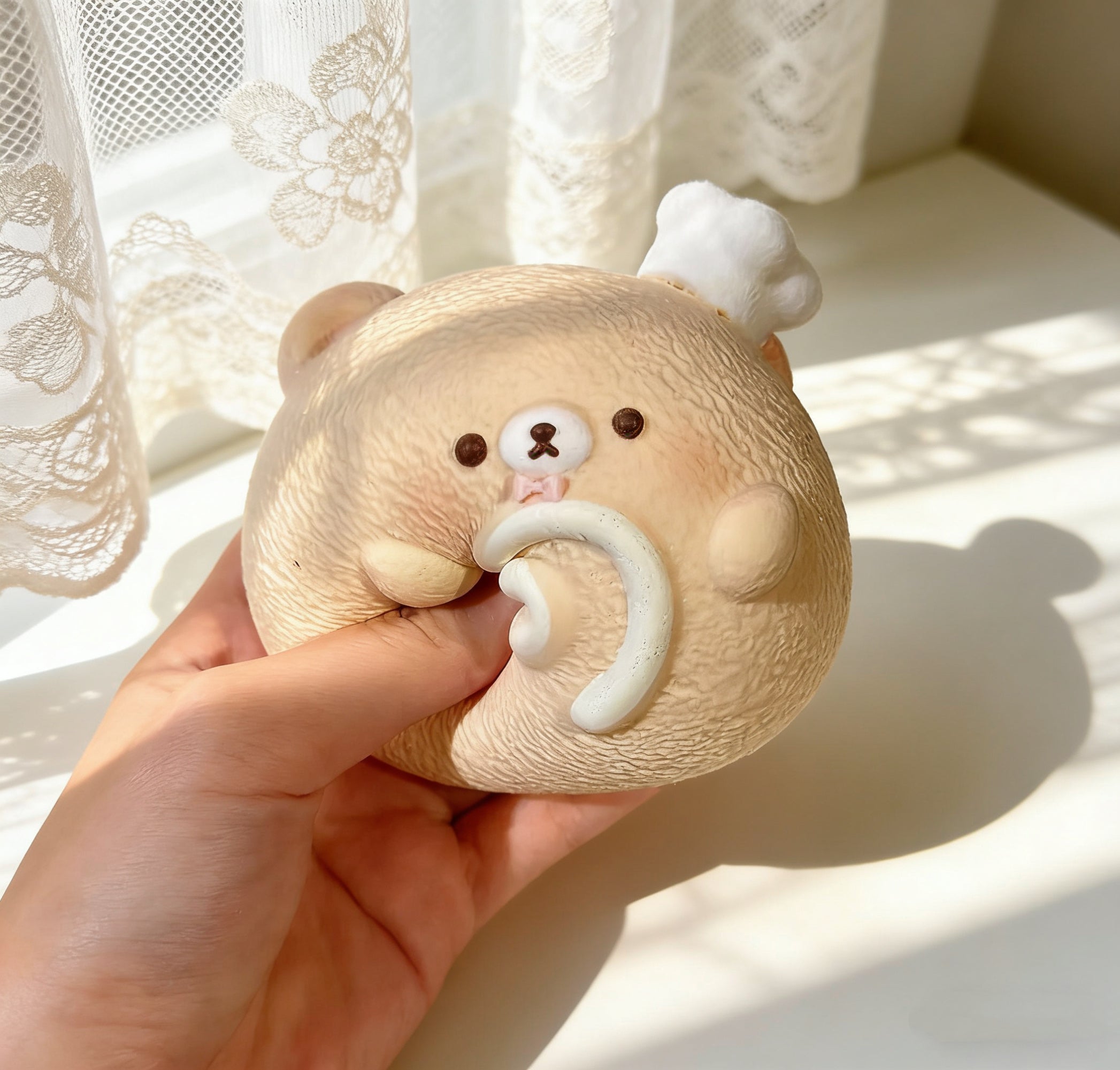 Chef Bear squishy toy