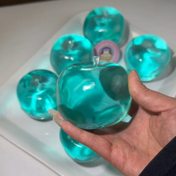 blue apple ruirui squishy toy