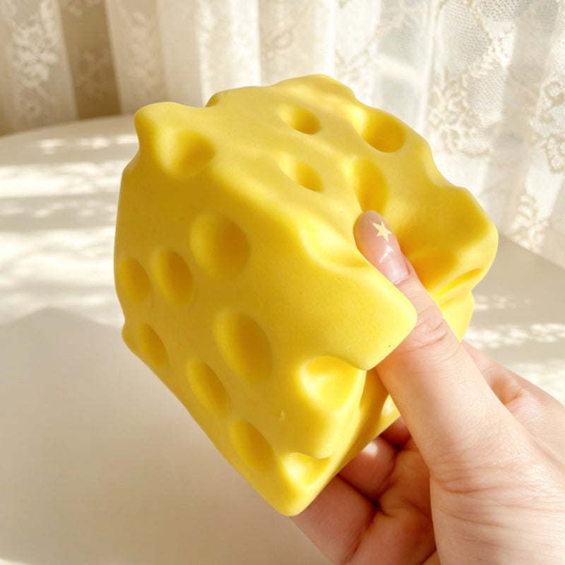 Cheese Slow-Rise Squishy (Sponge Material) squishy toy