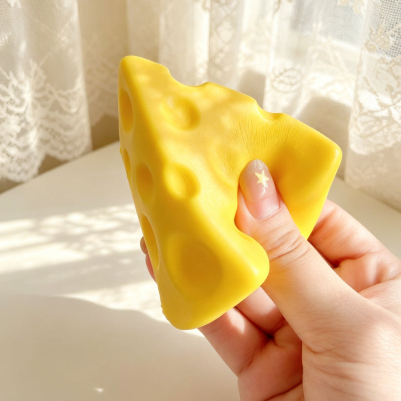 Cheese Slow-Rise Squishy (Sponge Material) squishy toy