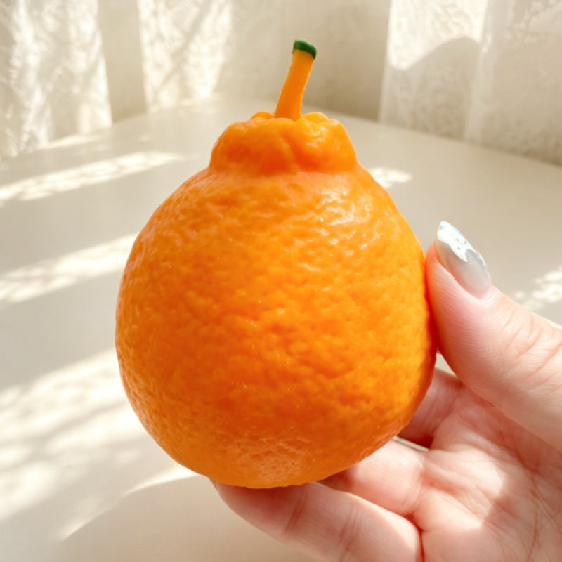 Mandarin Orange Handmade  Ball  squishy toy