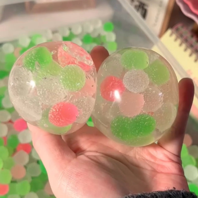 Colored Sugar Handmade Ball Squishy toy