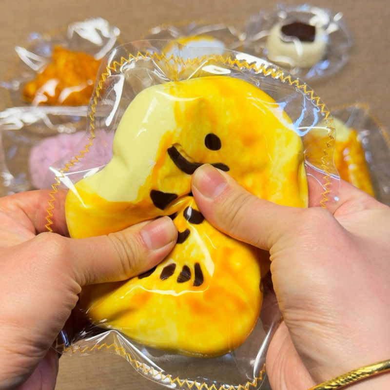 Cream Taiyaki Squishy toy