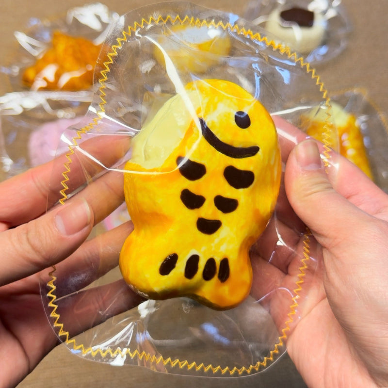 Cream Taiyaki Squishy toy