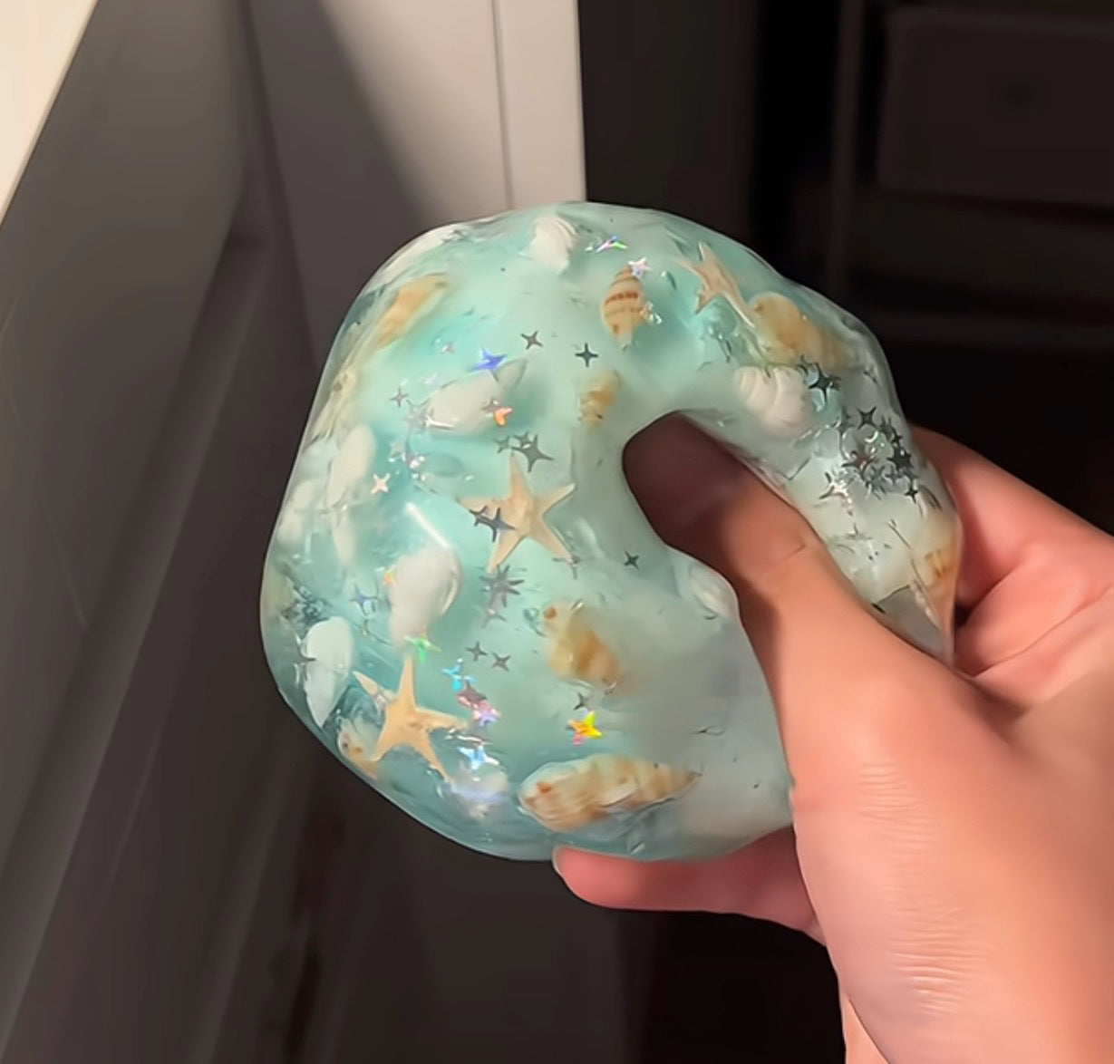 Ocean Handmade Ball  Squishy toy(Crispy + Can't recover)