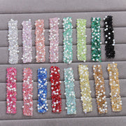 FS1515- Width 1.5cm Pearl Dianond Tape For Making Fancy Bead
