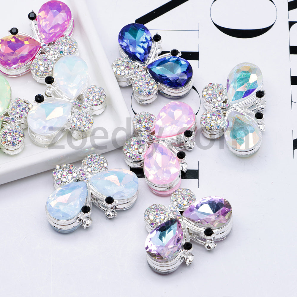 FS1619-36MM Butterfly Metal Beads Fit For Beadspen Bead