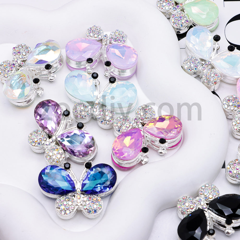 FS1619-36MM Butterfly Metal Beads Fit For Beadspen Bead