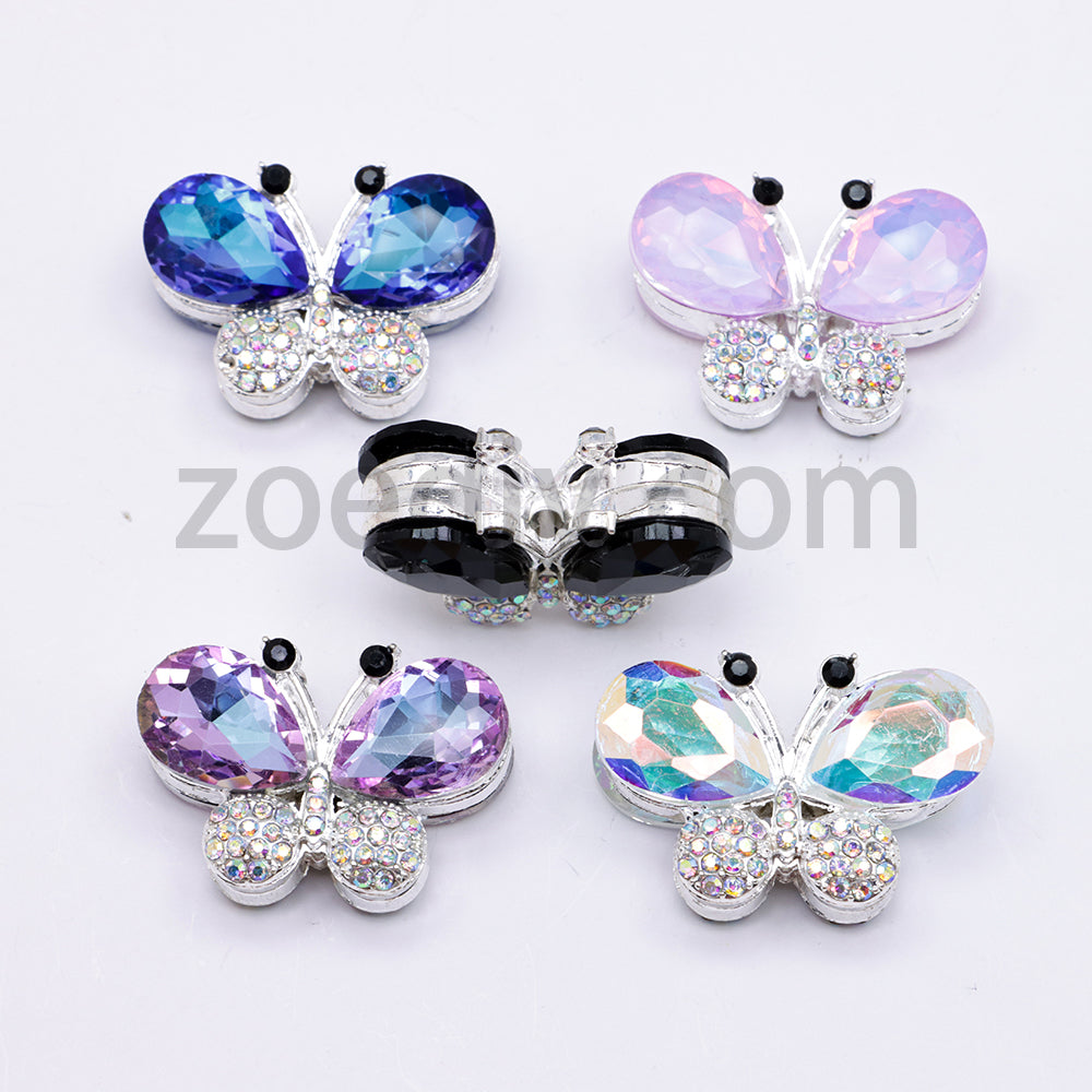 FS1619-36MM Butterfly Metal Beads Fit For Beadspen Bead